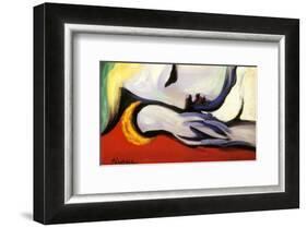 At Rest-Pablo Picasso-Framed Art Print