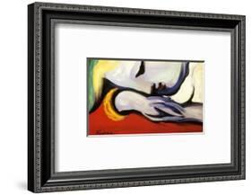 At Rest-Pablo Picasso-Framed Art Print