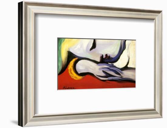 At Rest-Pablo Picasso-Framed Art Print