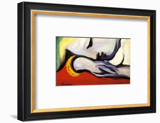 At Rest-Pablo Picasso-Framed Art Print