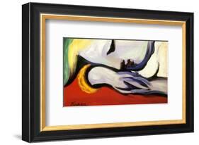 At Rest-Pablo Picasso-Framed Art Print