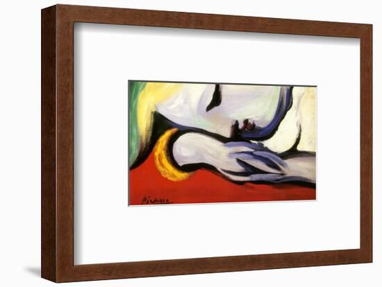 At Rest-Pablo Picasso-Framed Art Print