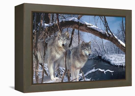 At River's Edge-Gordon Semmens-Framed Premier Image Canvas