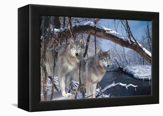 At River's Edge-Gordon Semmens-Framed Premier Image Canvas