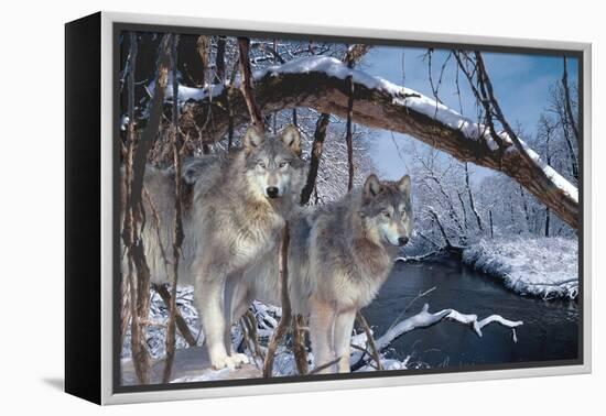 At River's Edge-Gordon Semmens-Framed Premier Image Canvas