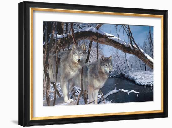 At River's Edge-Gordon Semmens-Framed Photographic Print