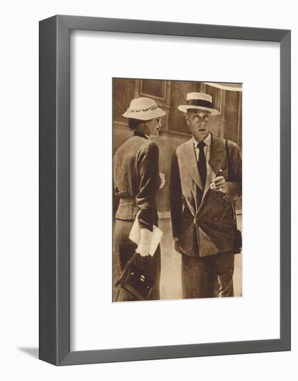 'At Saltzburg, Austria', 1937-Unknown-Framed Photographic Print