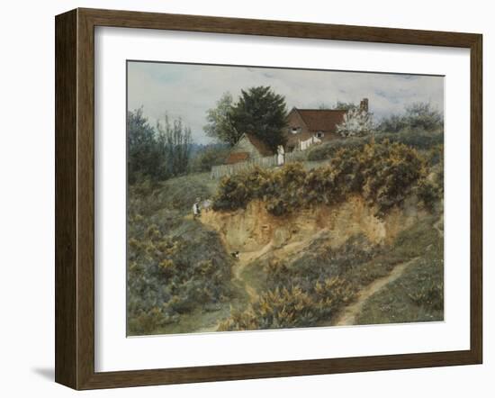 At Sandhills, Witley-Helen Allingham-Framed Giclee Print