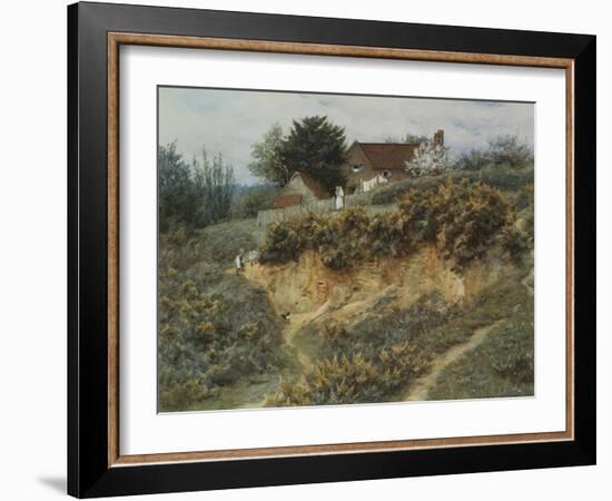 At Sandhills, Witley-Helen Allingham-Framed Giclee Print