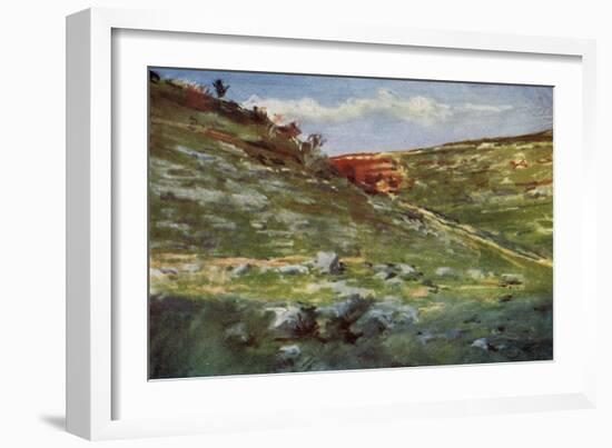 At Shefa- Amr in the Holy Land c1910-Harold Copping-Framed Giclee Print