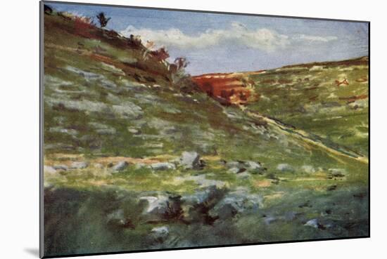 At Shefa- Amr in the Holy Land c1910-Harold Copping-Mounted Giclee Print