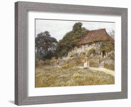 At Stedham Near Midhurst-Helen Allingham-Framed Giclee Print