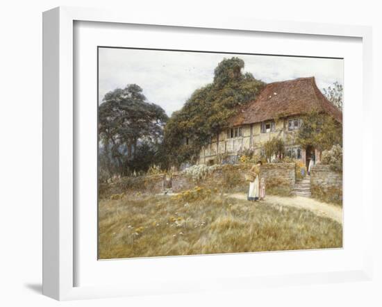 At Stedham Near Midhurst-Helen Allingham-Framed Giclee Print