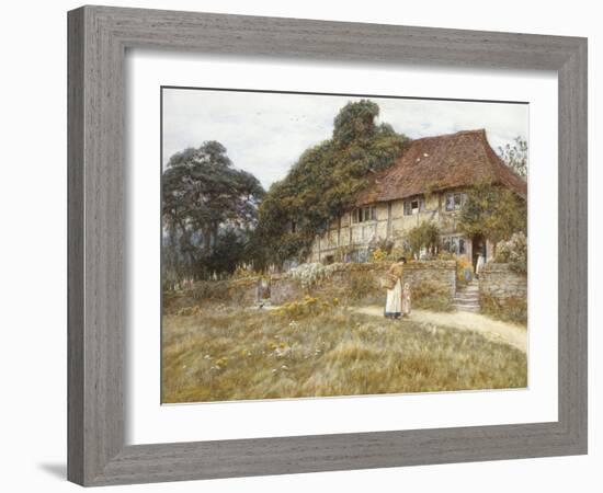 At Stedham Near Midhurst-Helen Allingham-Framed Giclee Print