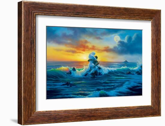 At Sunset-Jim Warren-Framed Art Print