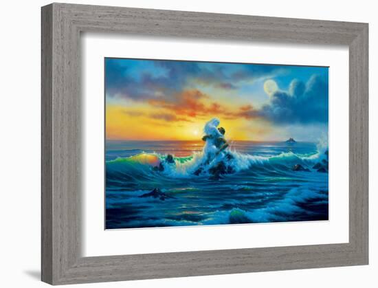 At Sunset-Jim Warren-Framed Art Print