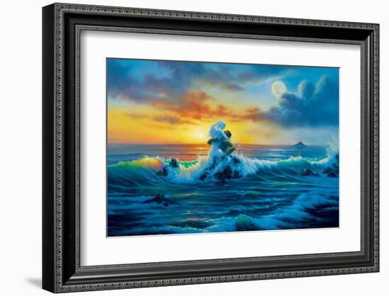 At Sunset-Jim Warren-Framed Art Print