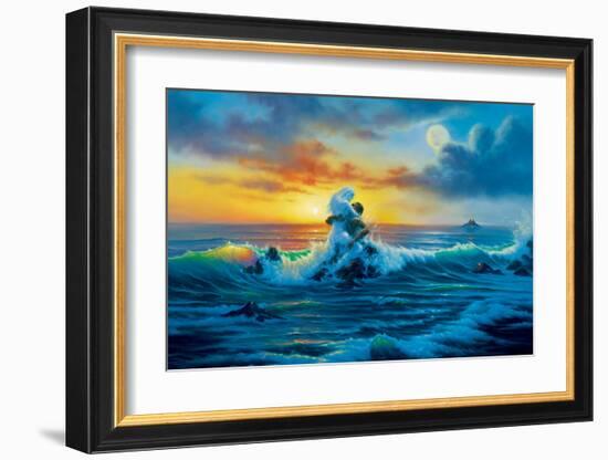 At Sunset-Jim Warren-Framed Art Print