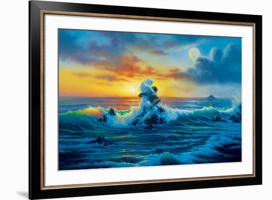 At Sunset-Jim Warren-Framed Art Print