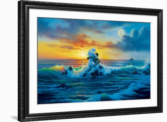 At Sunset-Jim Warren-Framed Art Print