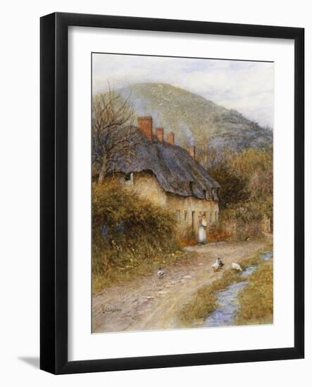 At Symondsbury Near Bridport, Dorset R.W.S.-Helen Allingham-Framed Giclee Print