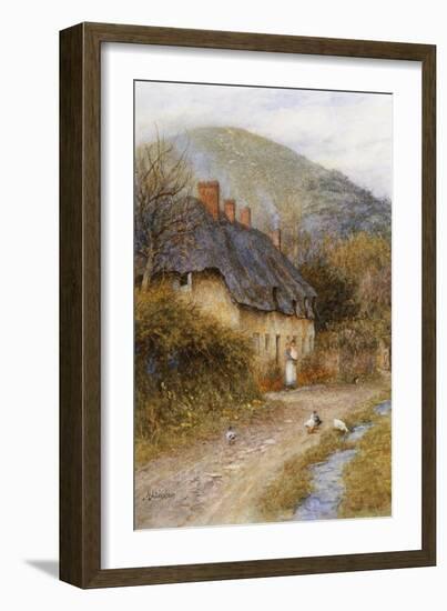 At Symondsbury Near Bridport, Dorset R.W.S.-Helen Allingham-Framed Giclee Print