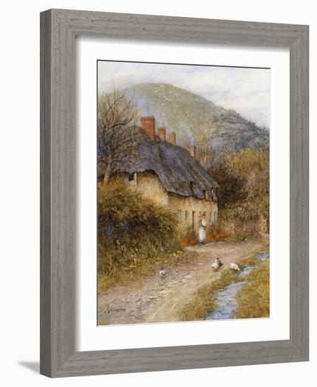 At Symondsbury Near Bridport, Dorset-Helen Allingham-Framed Giclee Print