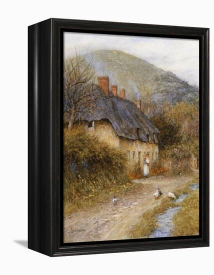 At Symondsbury Near Bridport, Dorset-Helen Allingham-Framed Premier Image Canvas