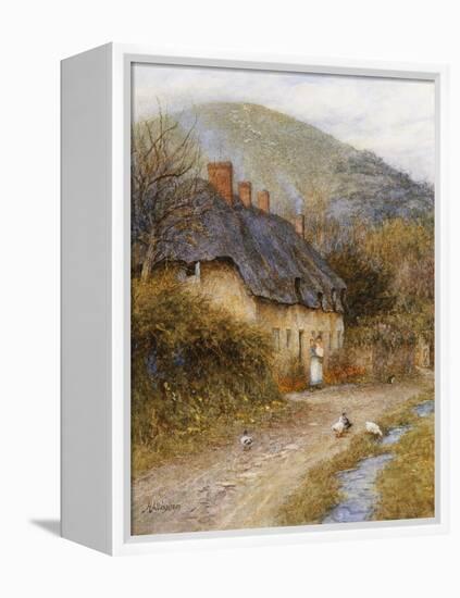 At Symondsbury Near Bridport, Dorset-Helen Allingham-Framed Premier Image Canvas