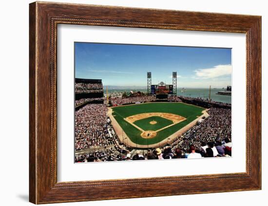 AT&T Park, San Francisco-Ira Rosen-Framed Art Print