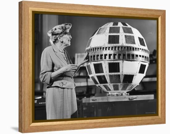 AT&T Stockholder Louise Bucker of Milwaukee Wisconsin-Yale Joel-Framed Premier Image Canvas