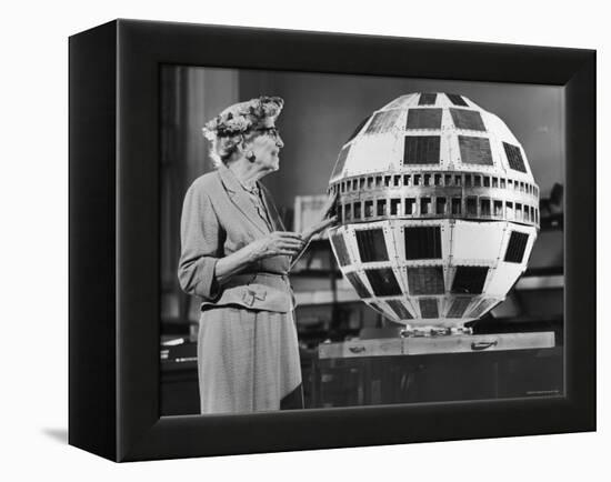 AT&T Stockholder Louise Bucker of Milwaukee Wisconsin-Yale Joel-Framed Premier Image Canvas