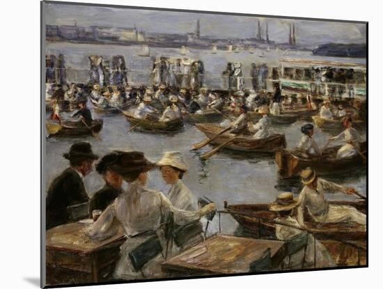 At the Alster in Hamburg, 1910-Max Liebermann-Mounted Giclee Print