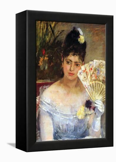 At the Ball-Berthe Morisot-Framed Stretched Canvas