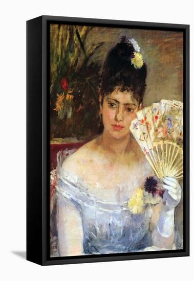 At the Ball-Berthe Morisot-Framed Stretched Canvas