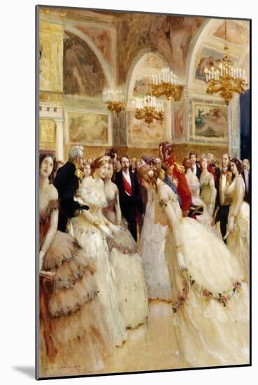 At the Ball-Auguste Francois Gorguet-Mounted Giclee Print