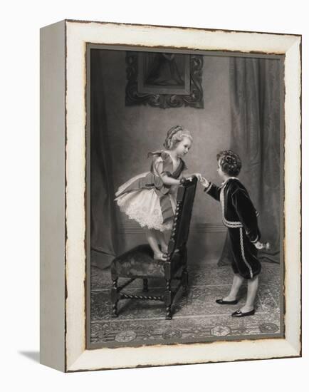 At the Ball-James Hayllar-Framed Premier Image Canvas