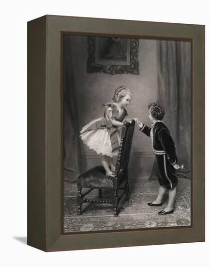 At the Ball-James Hayllar-Framed Premier Image Canvas