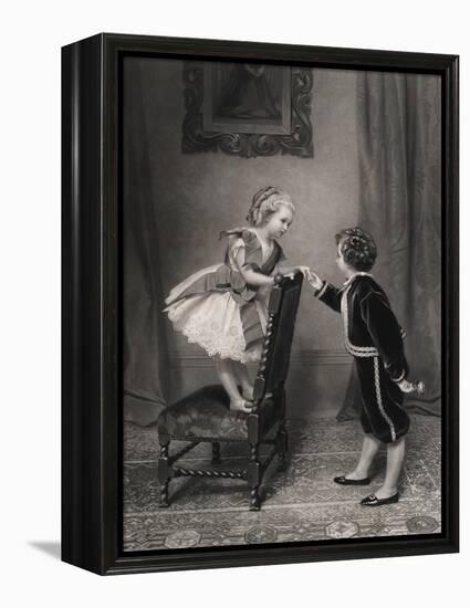 At the Ball-James Hayllar-Framed Premier Image Canvas