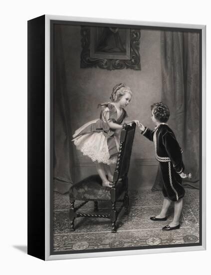 At the Ball-James Hayllar-Framed Premier Image Canvas