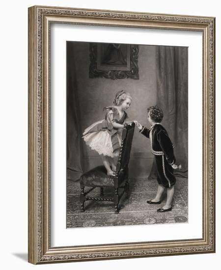 At the Ball-James Hayllar-Framed Giclee Print