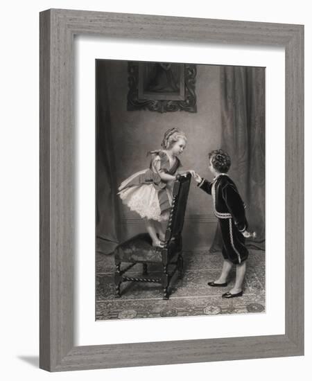 At the Ball-James Hayllar-Framed Giclee Print