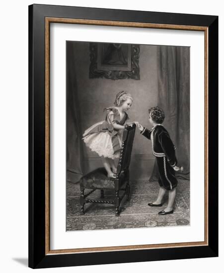 At the Ball-James Hayllar-Framed Giclee Print