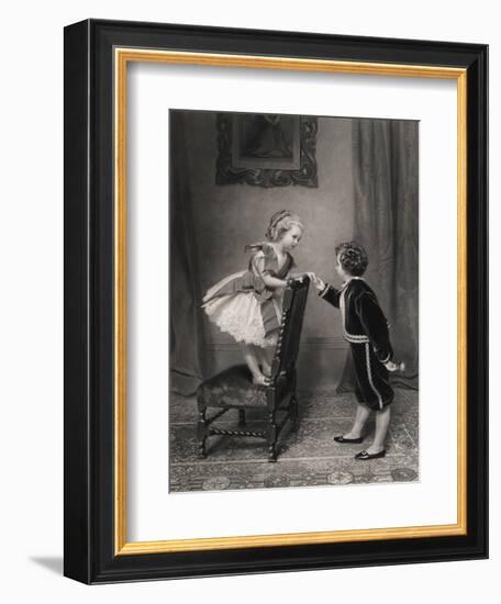 At the Ball-James Hayllar-Framed Giclee Print