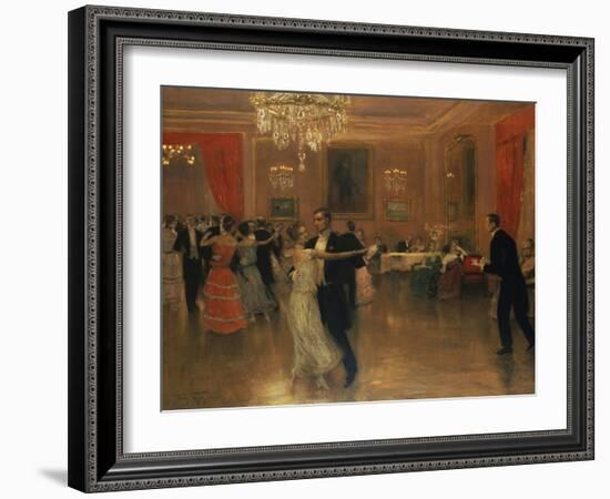 At the Ball-Frederick Vezin-Framed Giclee Print