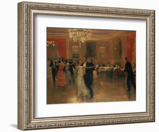 At the Ball-Frederick Vezin-Framed Giclee Print