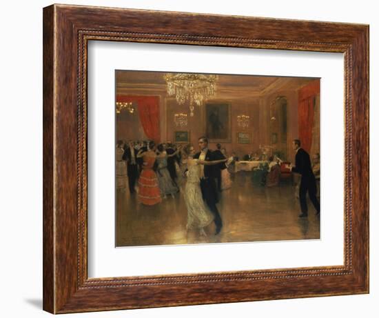 At the Ball-Frederick Vezin-Framed Giclee Print