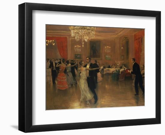 At the Ball-Frederick Vezin-Framed Giclee Print