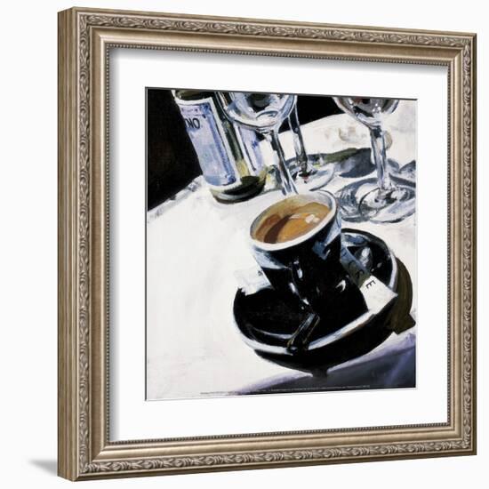 At The Bar 1-Véronique Van Der Esch-Framed Art Print