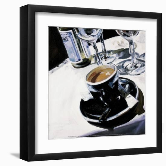 At The Bar 1-Véronique Van Der Esch-Framed Art Print